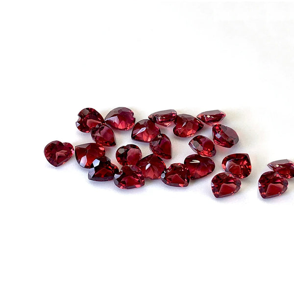 Red Garnet Hearts-ToShay.org