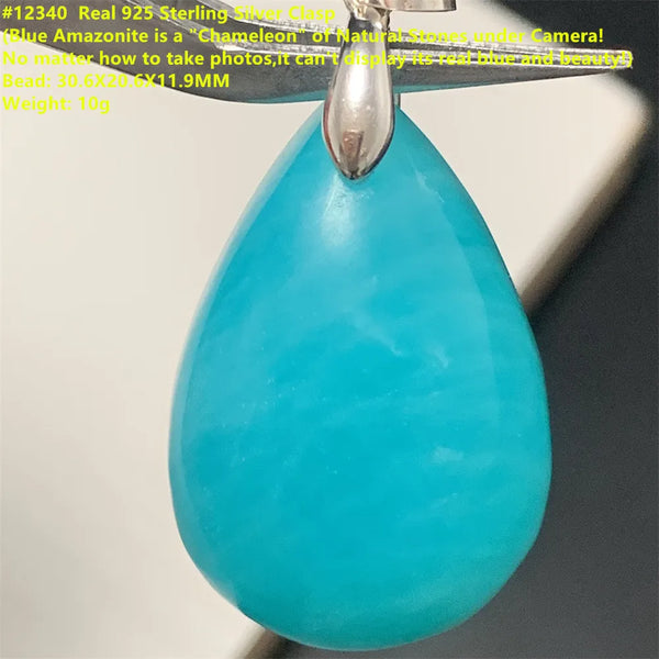Blue Amazonite Pendants-ToShay.org