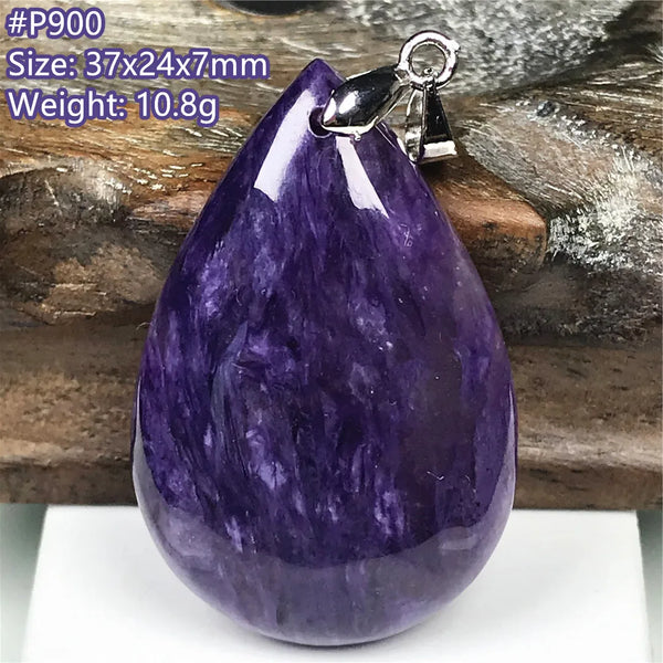 Purple Charoite Pendant-ToShay.org