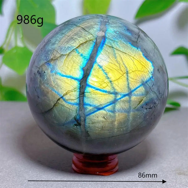 Blue Labradorite Ball-ToShay.org