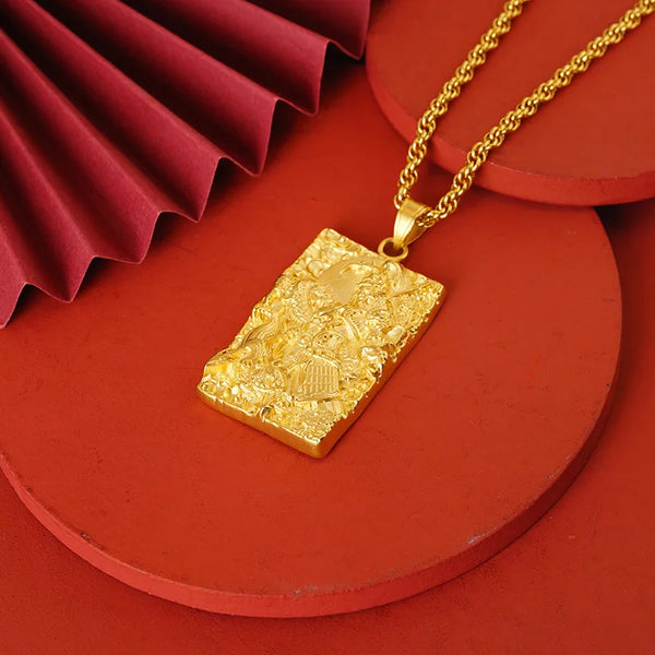 Gold General Fu Pendant-ToShay.org