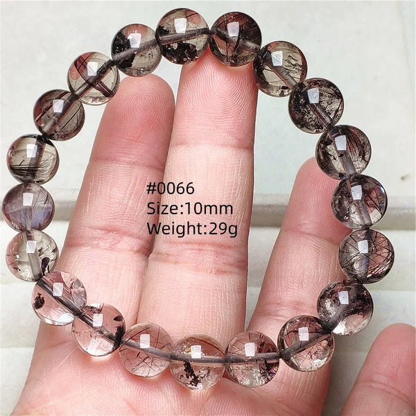 Black Rutilated Quartz Bracelet-ToShay.org