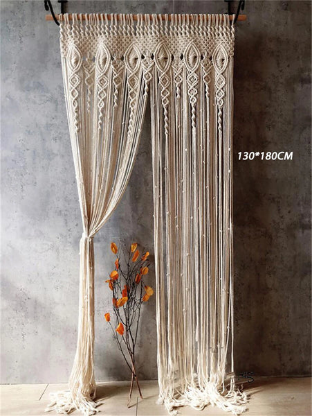 Macrame Door Curtain-ToShay.org
