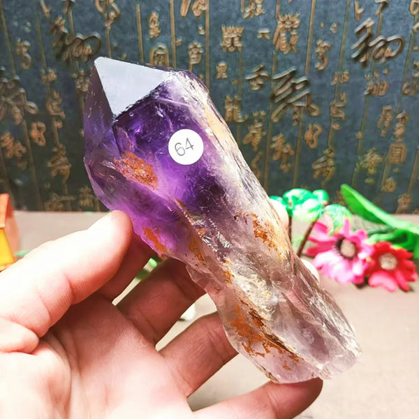 Purple Amethyst Wand Point-ToShay.org