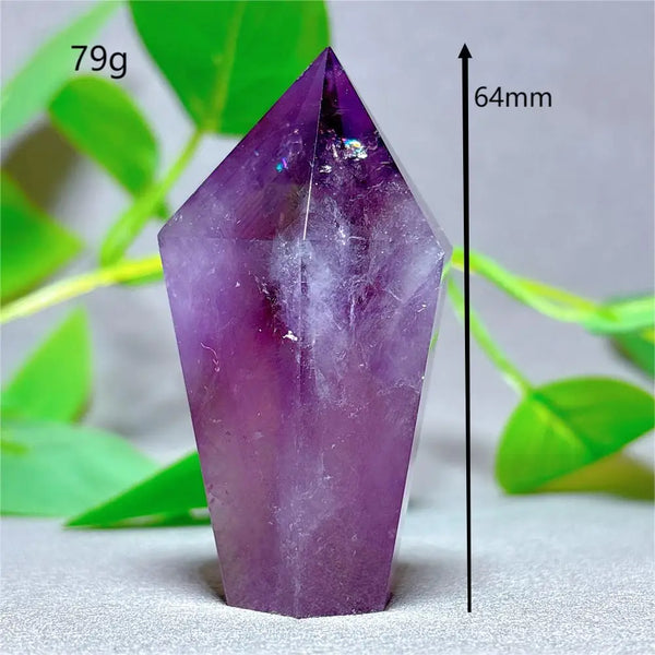 Purple Amethyst Wand Point-ToShay.org
