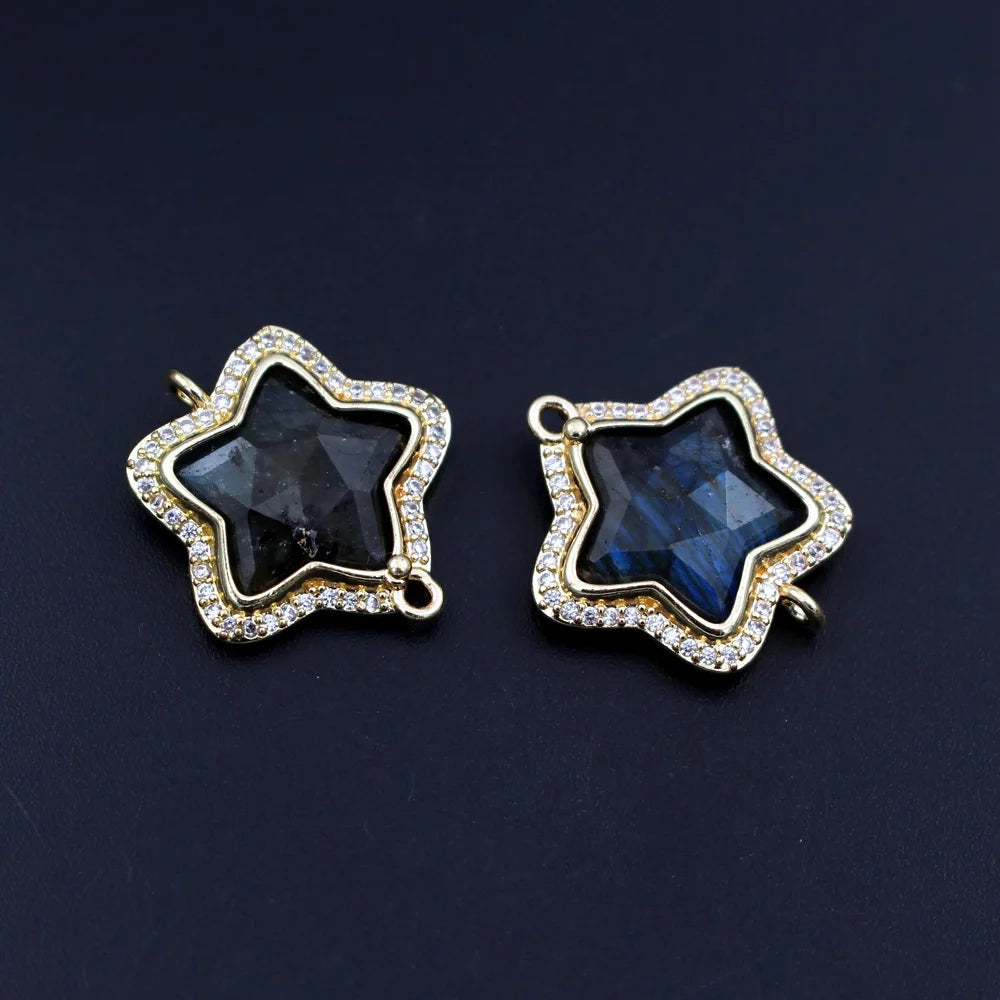 Mixed Crystal Star Charms-ToShay.org