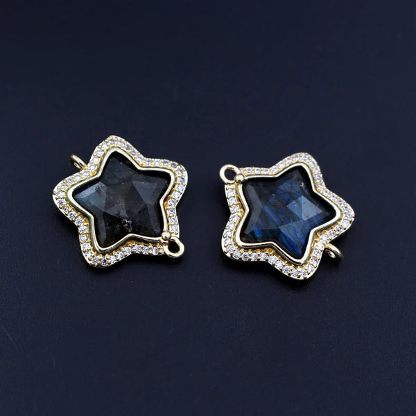 Mixed Crystal Star Charms-ToShay.org