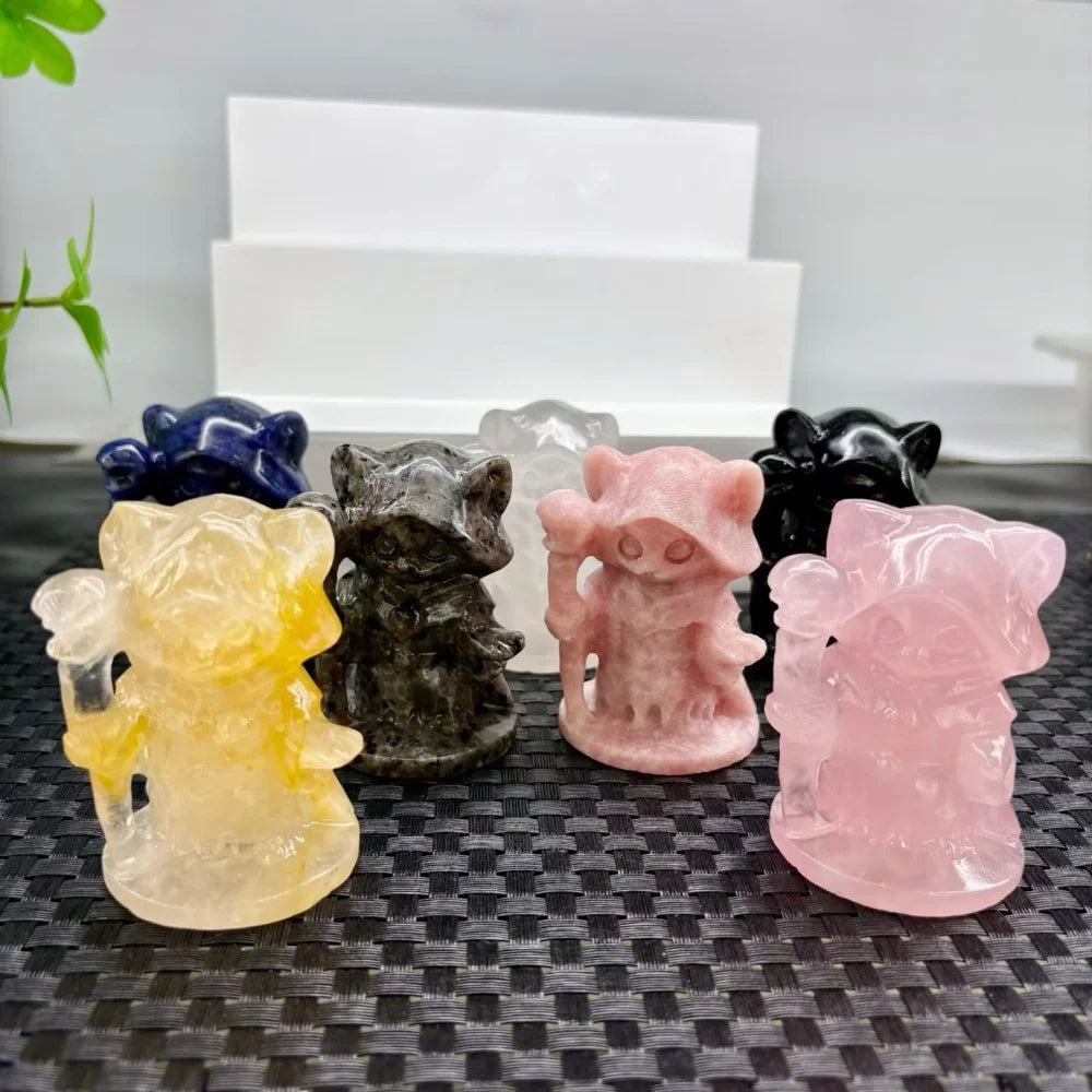 Mixed Crystal Wizard Cat-ToShay.org