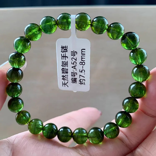 Green Tourmaline Bracelet-ToShay.org