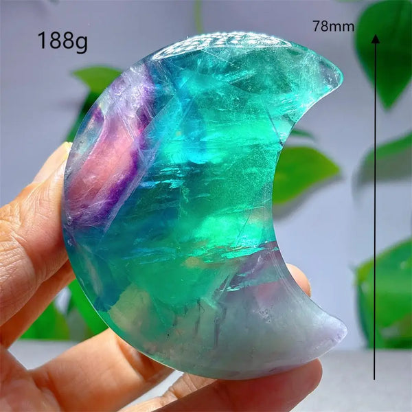 Rainbow Fluorite Moon-ToShay.org