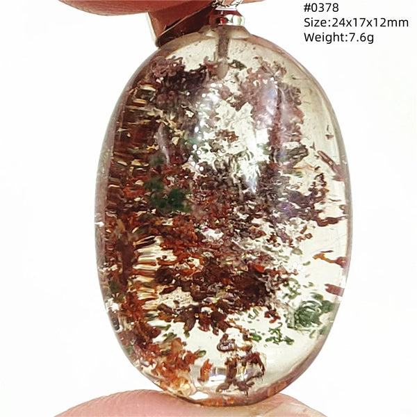 Green Phantom Quartz Pendant-ToShay.org