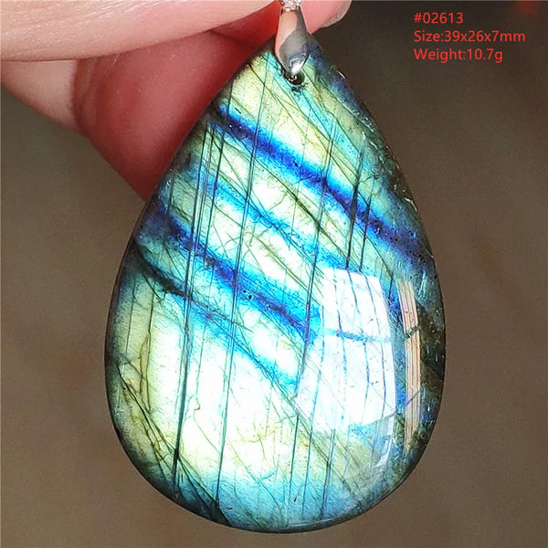 Blue Light Labradorite Pendant-ToShay.org