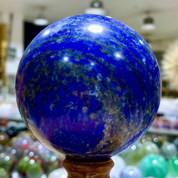 Blue Lapis Lazuli Ball-ToShay.org