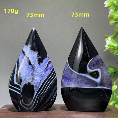 Purple Agate Flame-ToShay.org