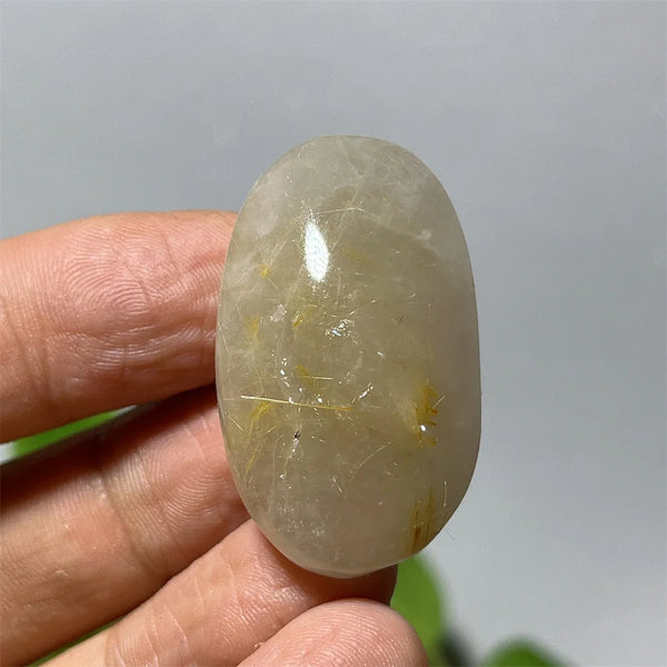Gold Hair Rutile Quartz-ToShay.org