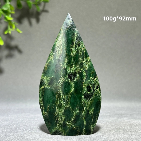 Green Emerald Agate Torch-ToShay.org