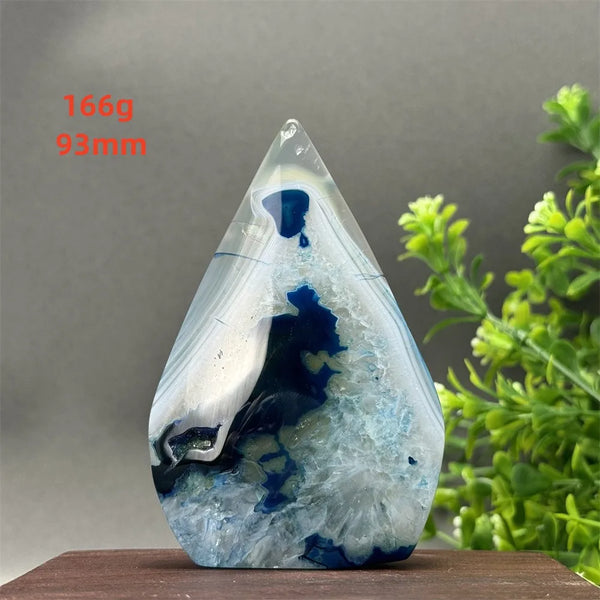 Blue Agate Torch-ToShay.org