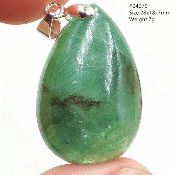 Green Kyanite Pendant-ToShay.org