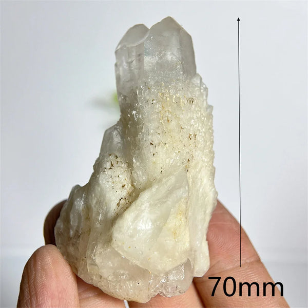 Clear Pineapple Quartz Cluster-ToShay.org
