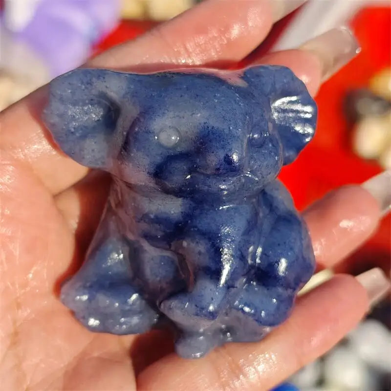 Blue Aventurine Koala-ToShay.org