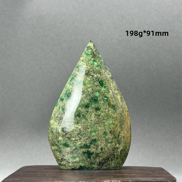 Green Emerald Jasper Torch-ToShay.org