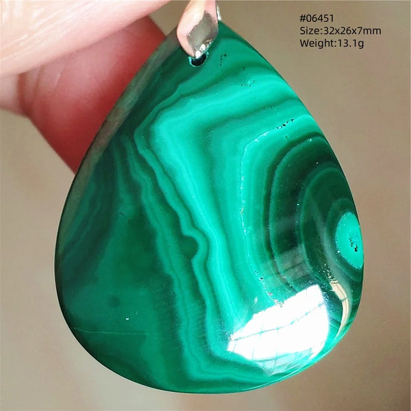 Green Malachite Pendant-ToShay.org
