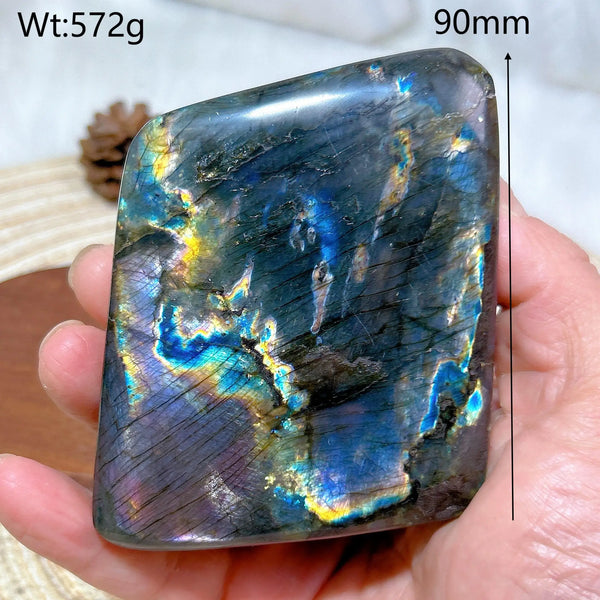Blue Purple Labradorite Stone-ToShay.org