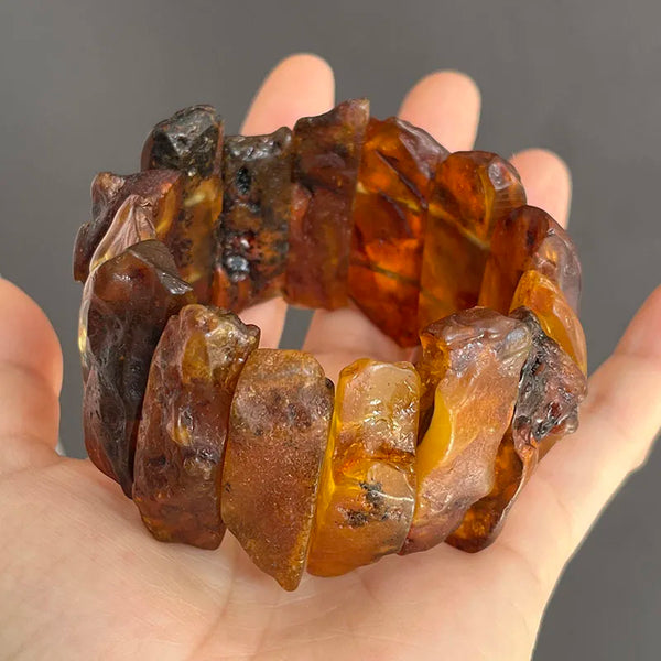 Yellow Amber Bracelet-ToShay.org