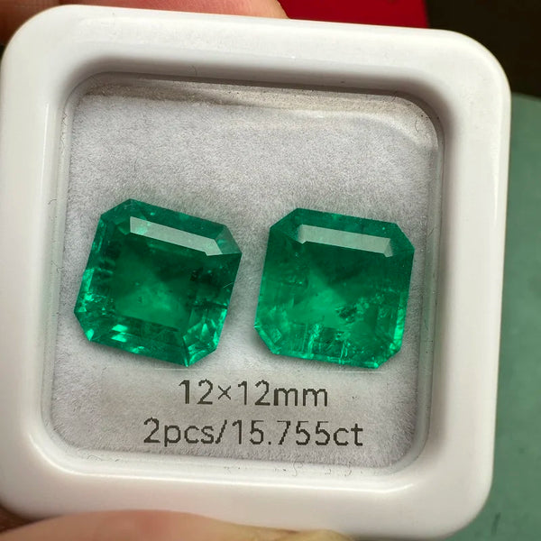 Green Crystal Cut Emerald-ToShay.org