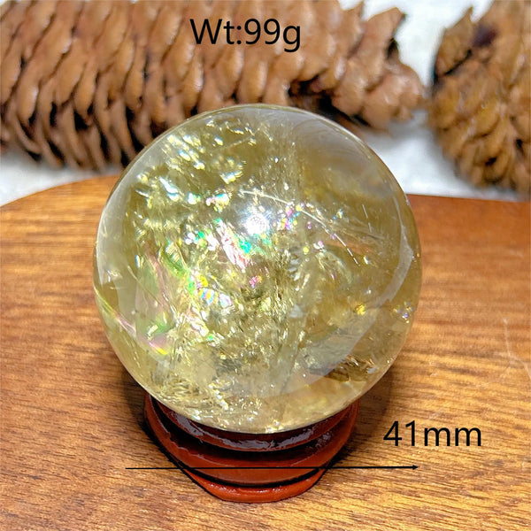 Yellow Citrine Ball-ToShay.org