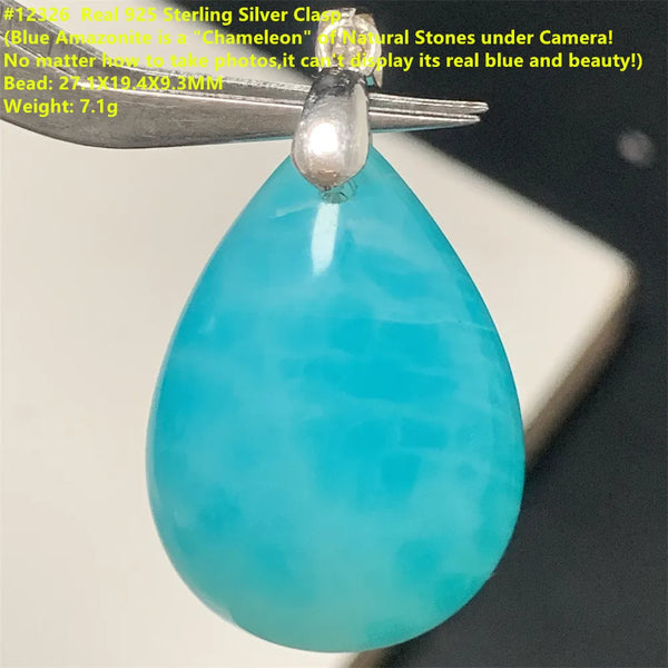 Blue Amazonite Pendants-ToShay.org