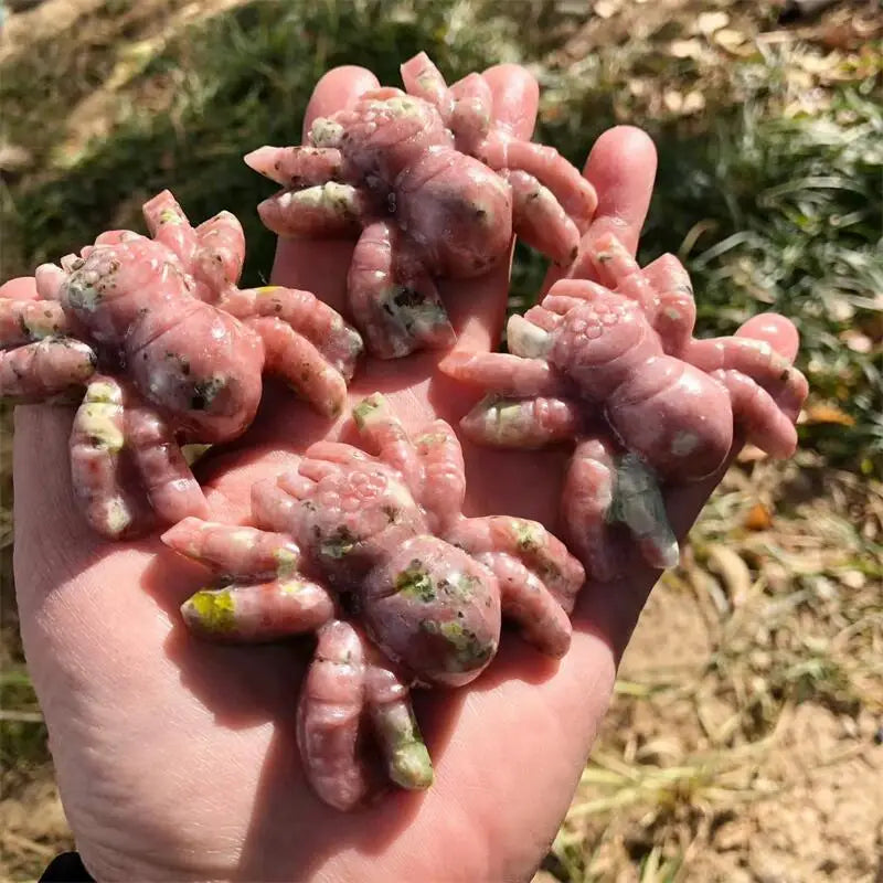 Pink Tourmaline Spider-ToShay.org