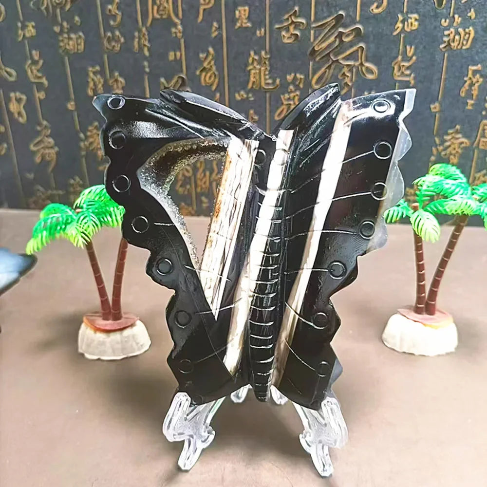 Black Agate Butterfly-ToShay.org