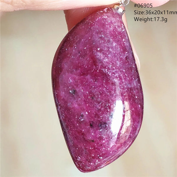 Red Ruby Zoisite Light Pendant-ToShay.org