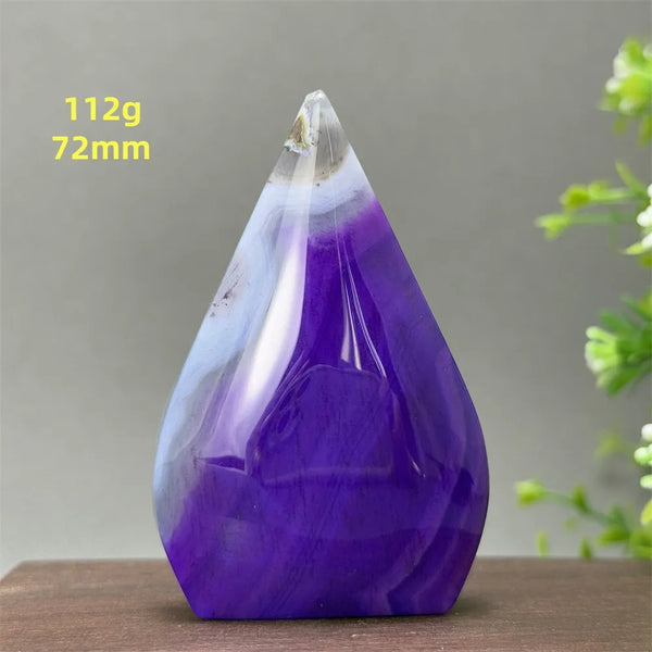 Purple Agate Torch-ToShay.org