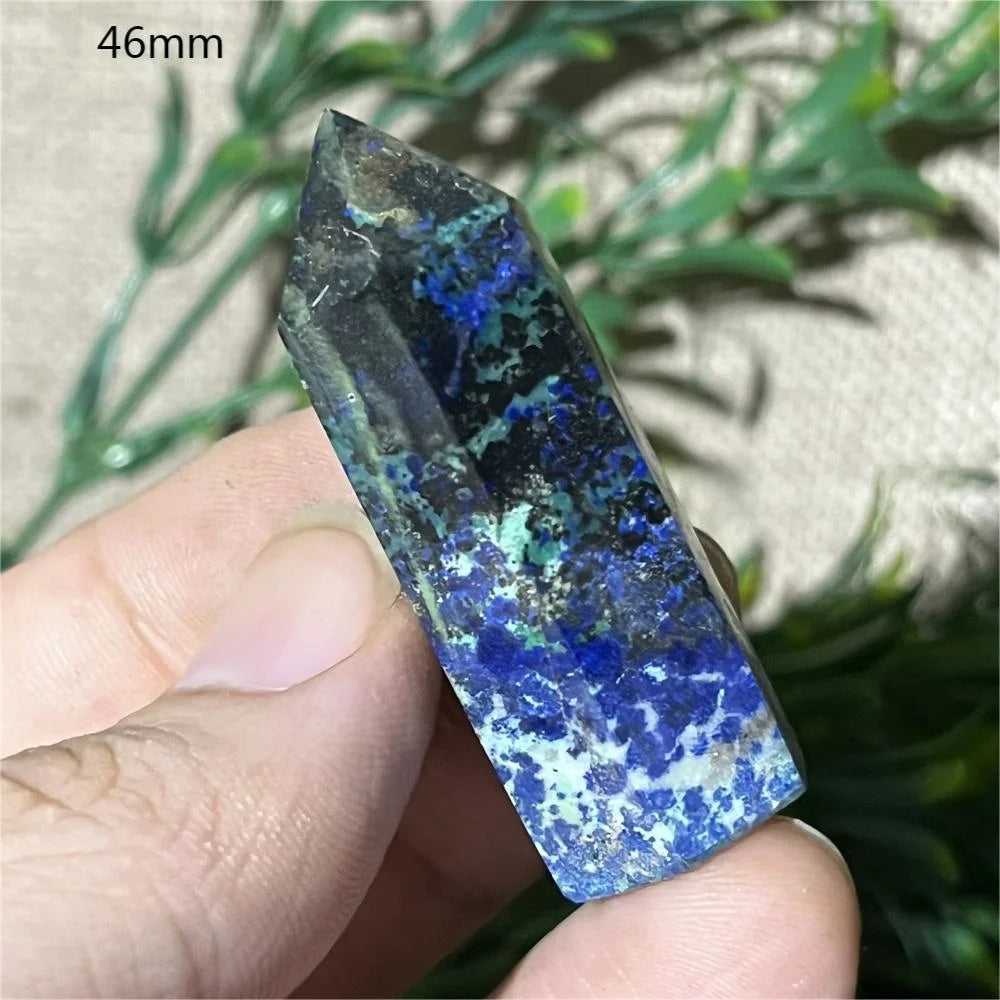 Blue Chrysocolla Point Wand-ToShay.org