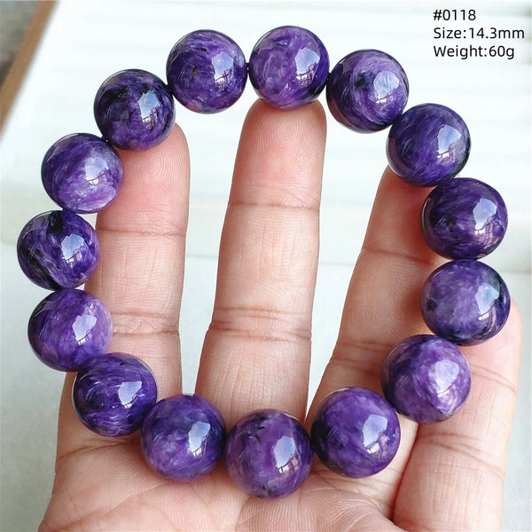 Purple Charoite Bracelet Russia-ToShay.org