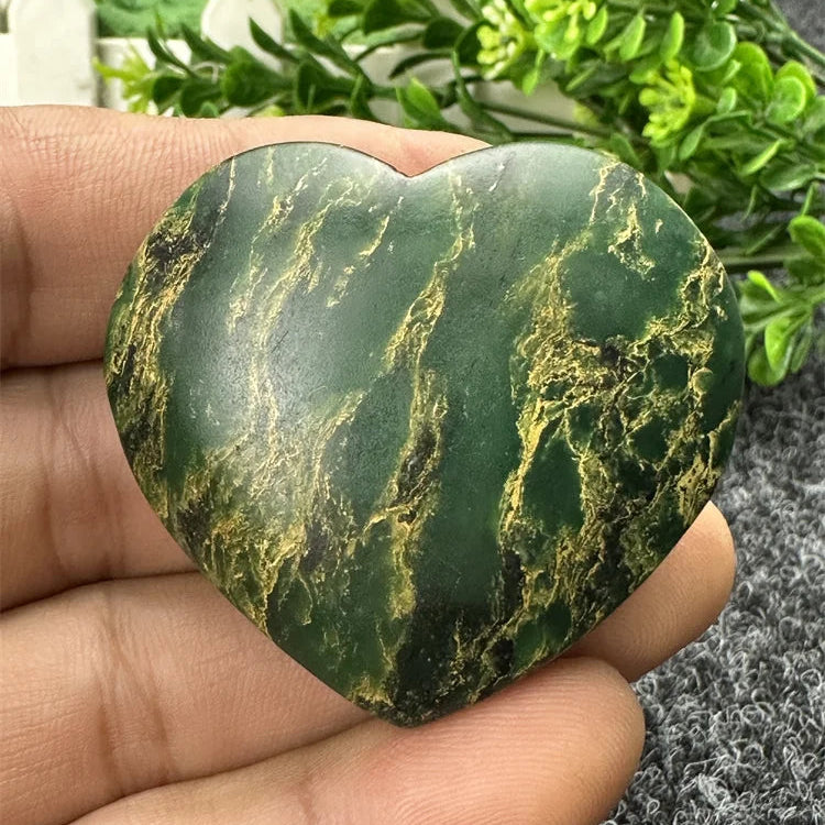 Green Emerald Stone Heart-ToShay.org