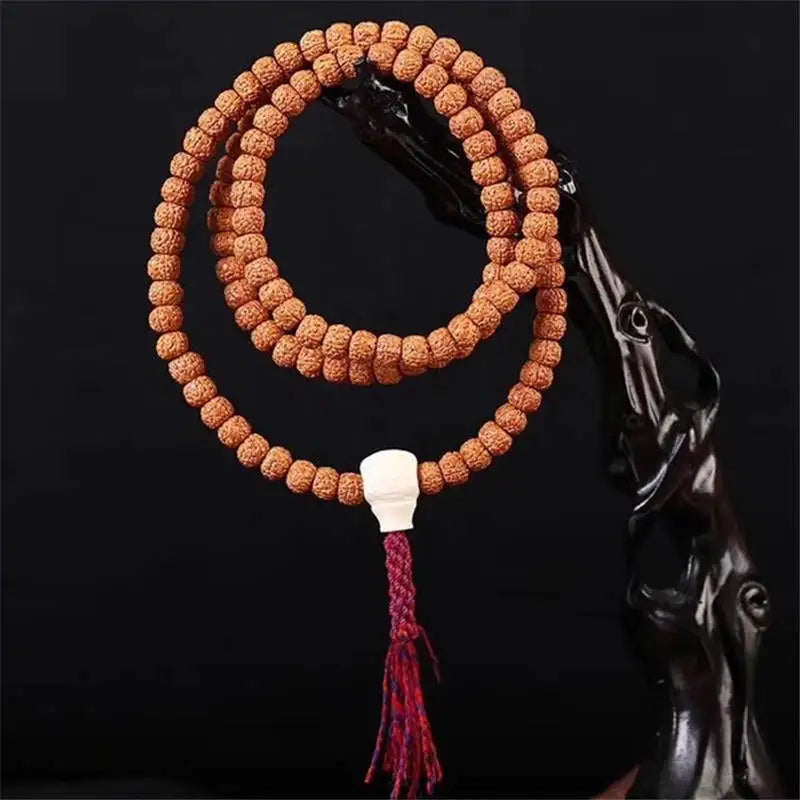 Brown Rudraksha Bodhi Mala-ToShay.org