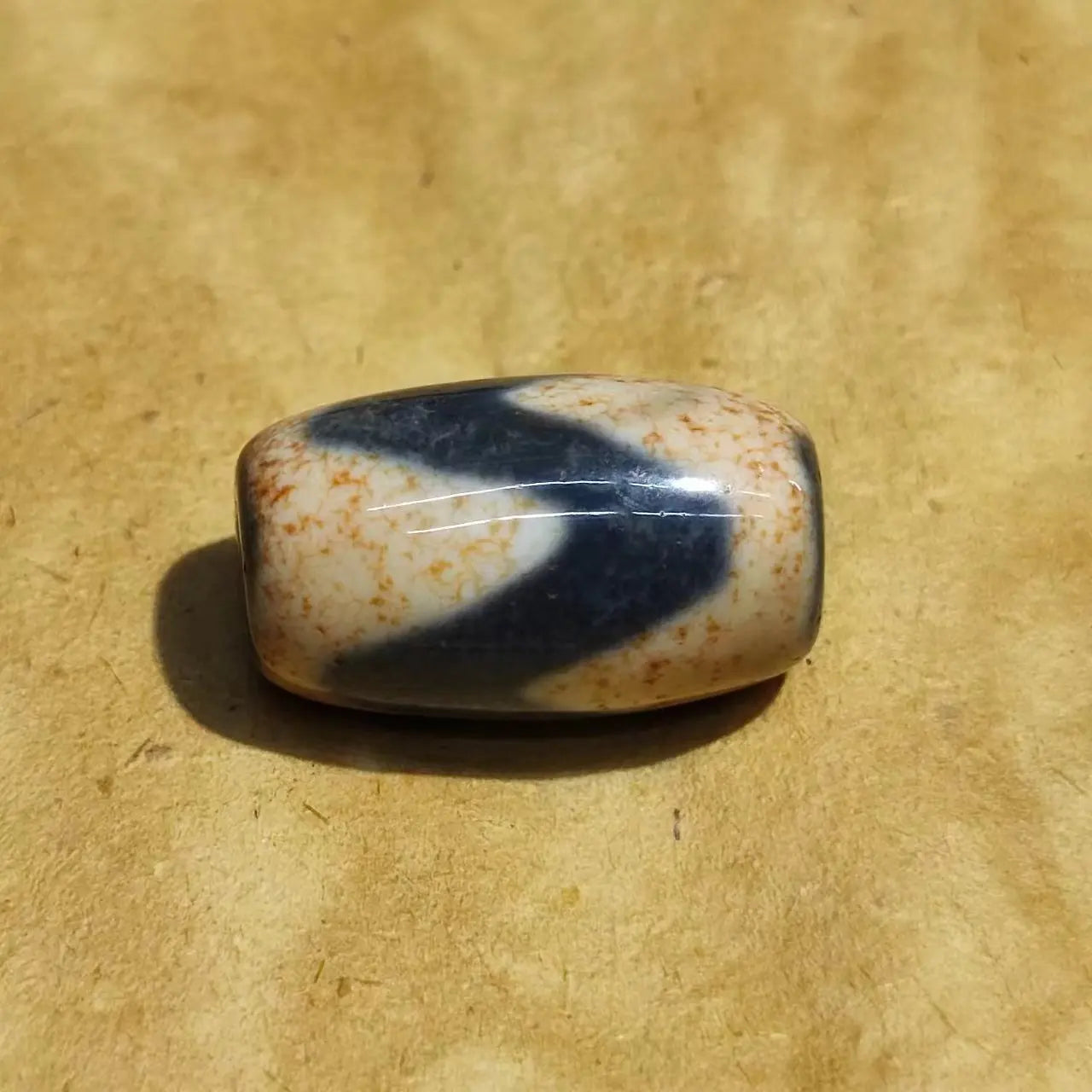 Mixed Agate Dzi Bead-ToShay.org