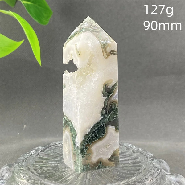 Green Aquatic Agate Point-ToShay.org