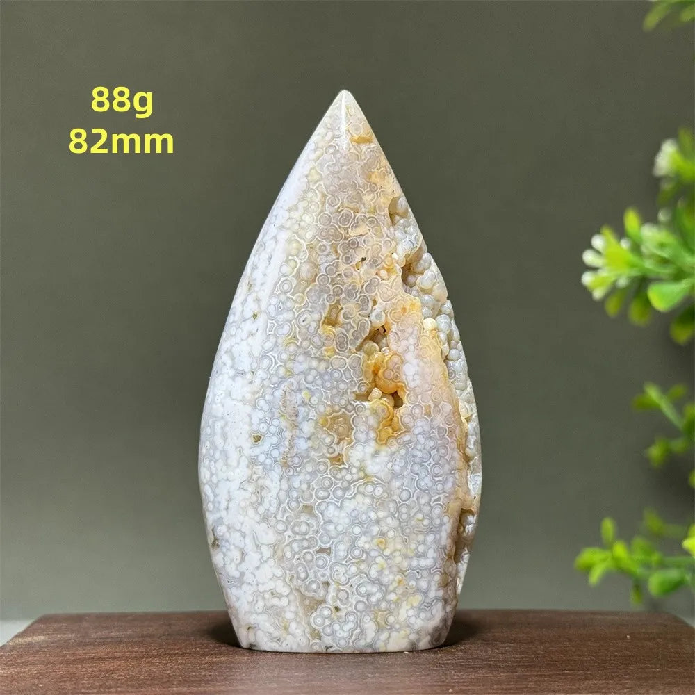 Green Marine Jasper Flame-ToShay.org