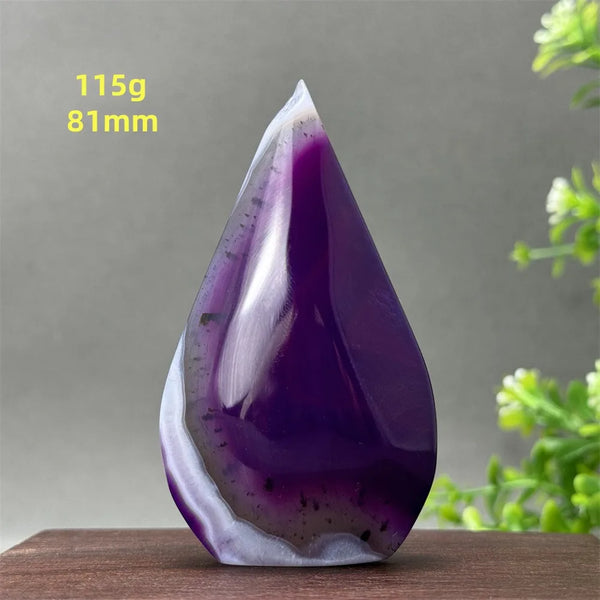 Purple Agate Torch-ToShay.org