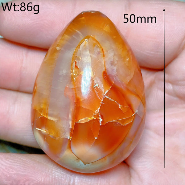 Orange Carnelian Egg-ToShay.org