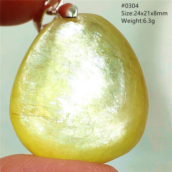 Gold Lepidolite Pendant-ToShay.org