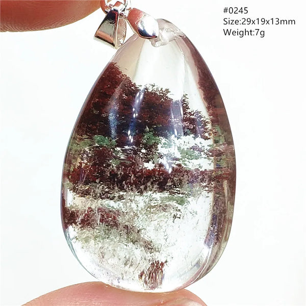 Green Phantom Quartz Pendant-ToShay.org
