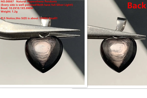 Black Hypersthene Pendant-ToShay.org