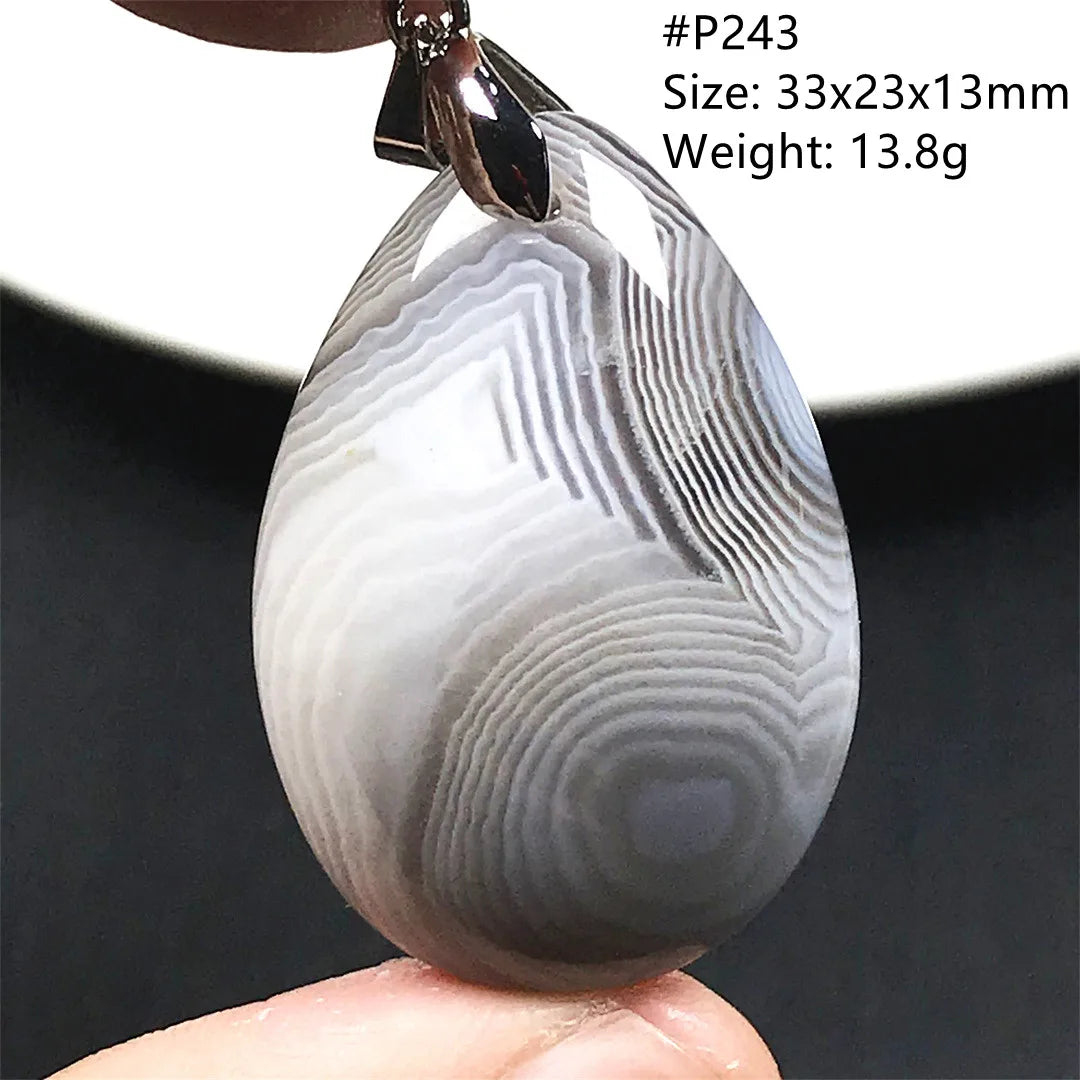 Black Lace Agate Pendant-ToShay.org