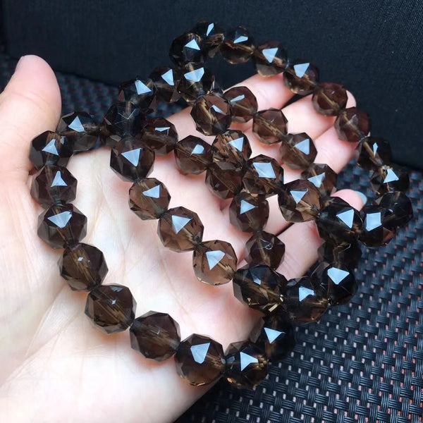Brown Smoky Quartz Bracelet-ToShay.org