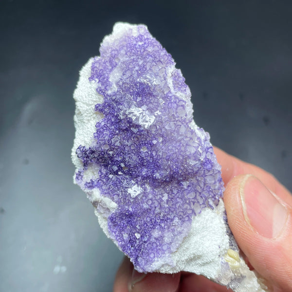 Purple Fluorite Crystal-ToShay.org